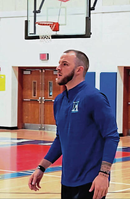 New Hempfield boys basketball coach Austin Butler will make his debut tonight against his alma mater and former coach.

The Spartans play host to Latrobe -- and 24th-year coach Brad Wetzel -- at 7:30.

<a href="/hasd_athletics/">Hempfield Area Athletic Department</a> <a href="/austinbutler44/">AB</a> <a href="/GLCATATHLETICS/">Greater Latrobe Wildcat Athletics</a> <a href="/LatrobeHoops/">Latrobe Hoops</a> <a href="/TribLiveHSSN/">TribLive HSSN</a>