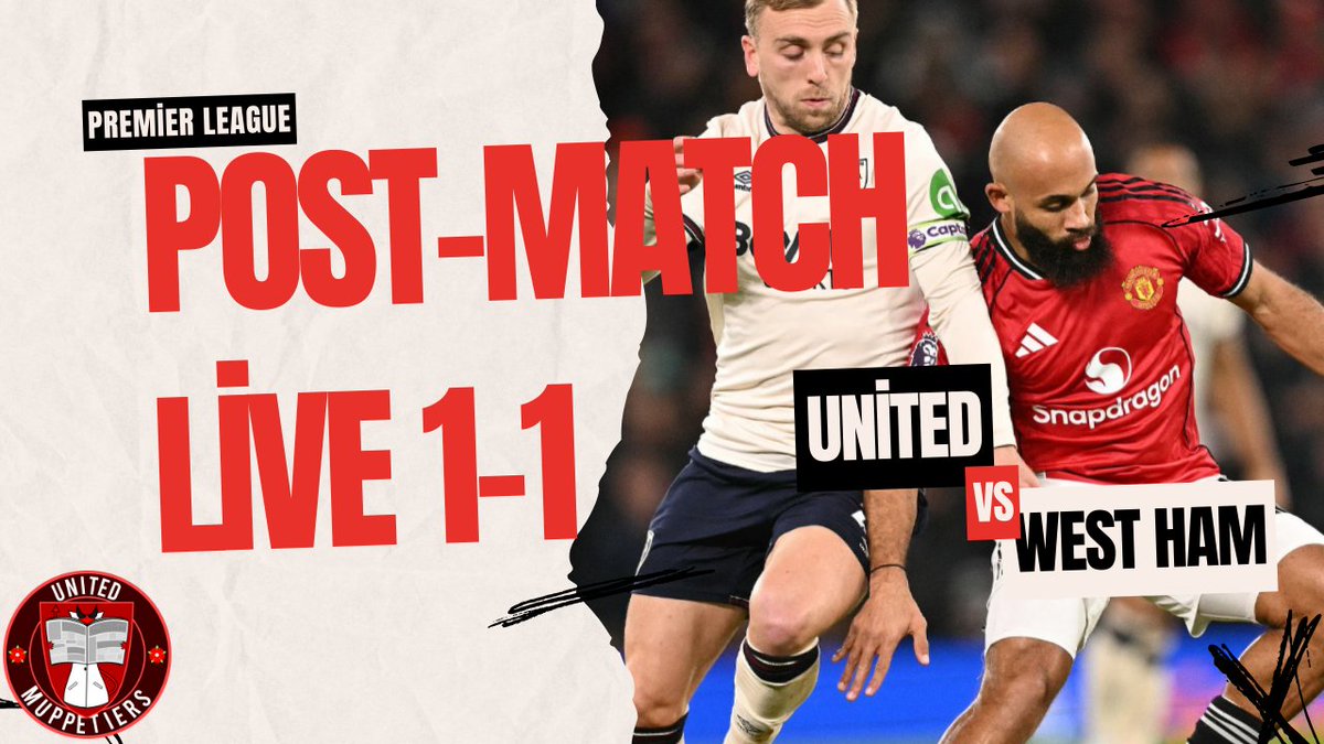 Muppetiers's tweet photo. Live video! United shut off after taking the lead and fall asleep on a corner. Same story repeats itself, United drop points when it matters. Just crap.

https://t.co/JQYSk8nCDU https://t.co/rHy6eDFU2S