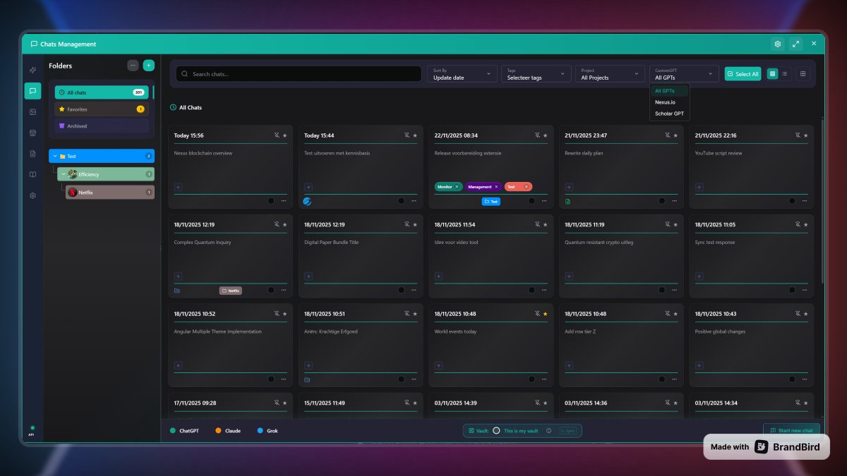 Ever feel overwhelmed by 500+ AI chats across ChatGPT, Claude &amp; Grok? 😅
I built a workspace to organize prompts, notes &amp; conversations.
Read my full guide here → getaiworkspace.com/blog/organize-…