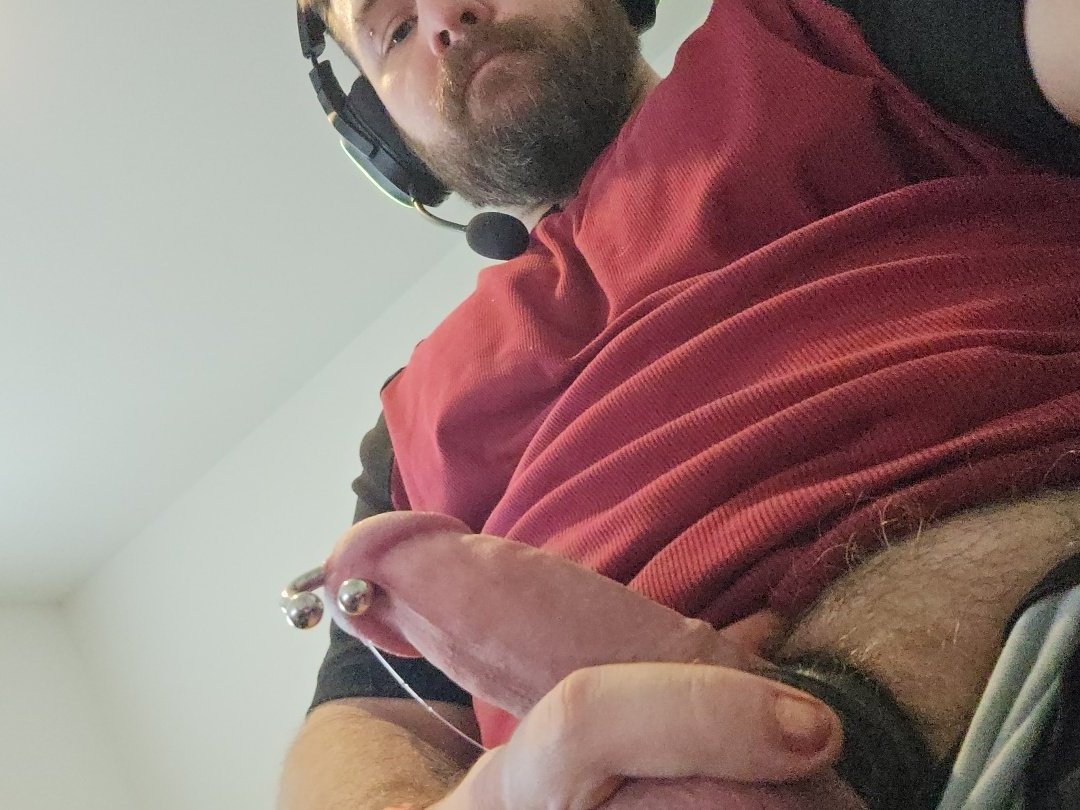 Going to be a good boy under my desk?