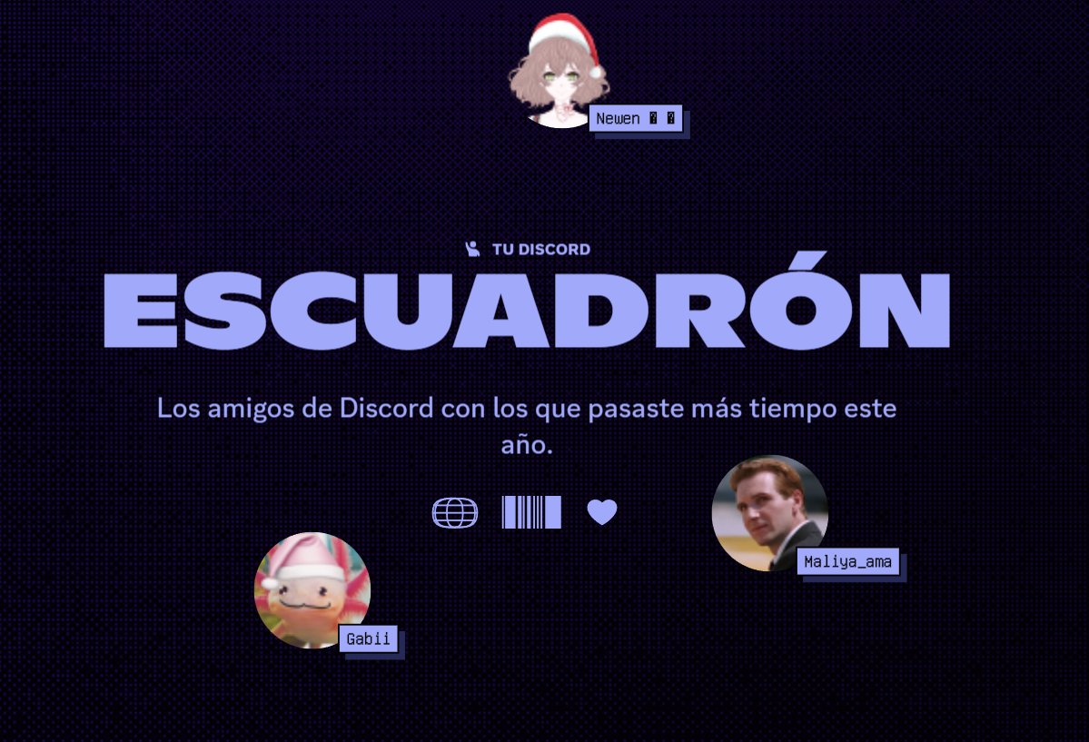 ancasia's tweet image. si me gustará a mi una buena charla 🙏y gastar puntos a lo pndejo :v
#DiscordRecap