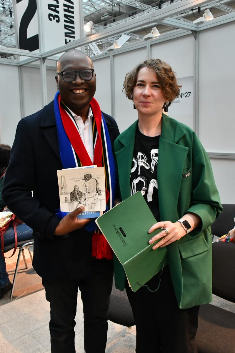 SportArtsCultur's tweet image. In Pictures: All about South Africa at the Moscow International Book Fair

#MoscowBookFair #SAAuthors #InspiringANationOfWinners