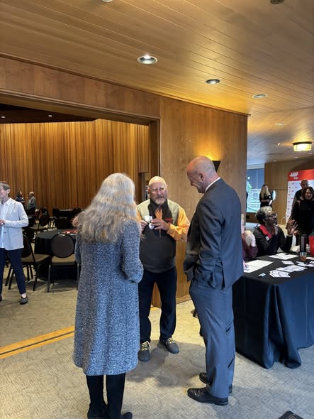 RepGregSmith's tweet image. What an exciting morning celebrating with Oregon’s AARP membership on the legislative win against age discrimination in the workplace.  Thank you for the honors extended at the luncheon; it was a pleasure working with each advocate during the legislative session.  Let’s keep…