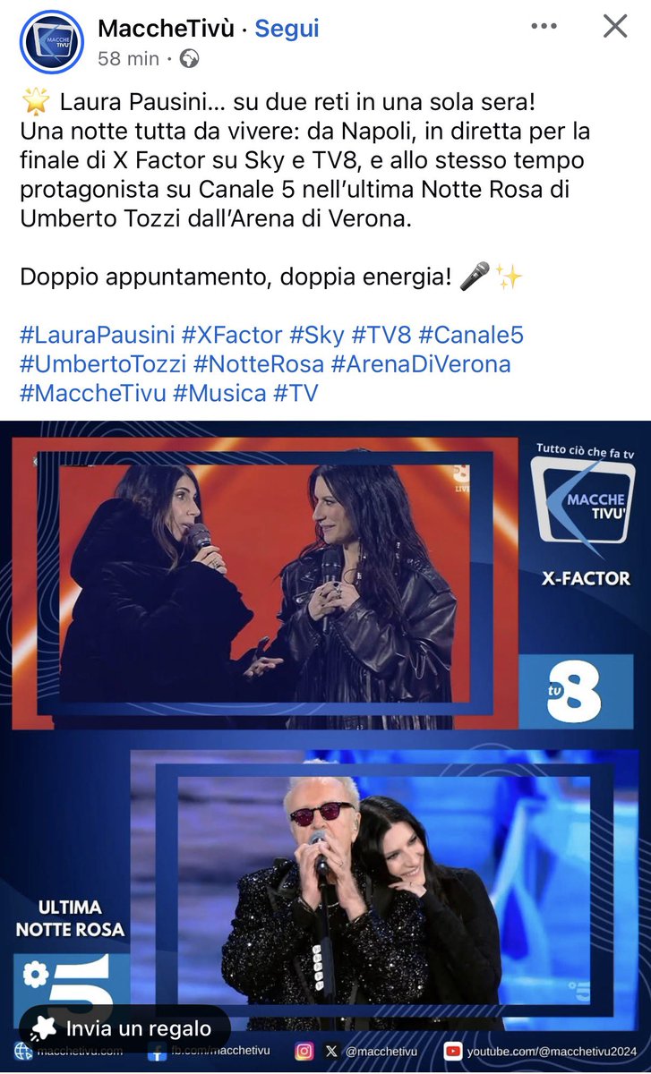 iamcarmine_'s tweet photo. Come stanno gli haters? #laurapausini https://t.co/kZFh0J7VSH