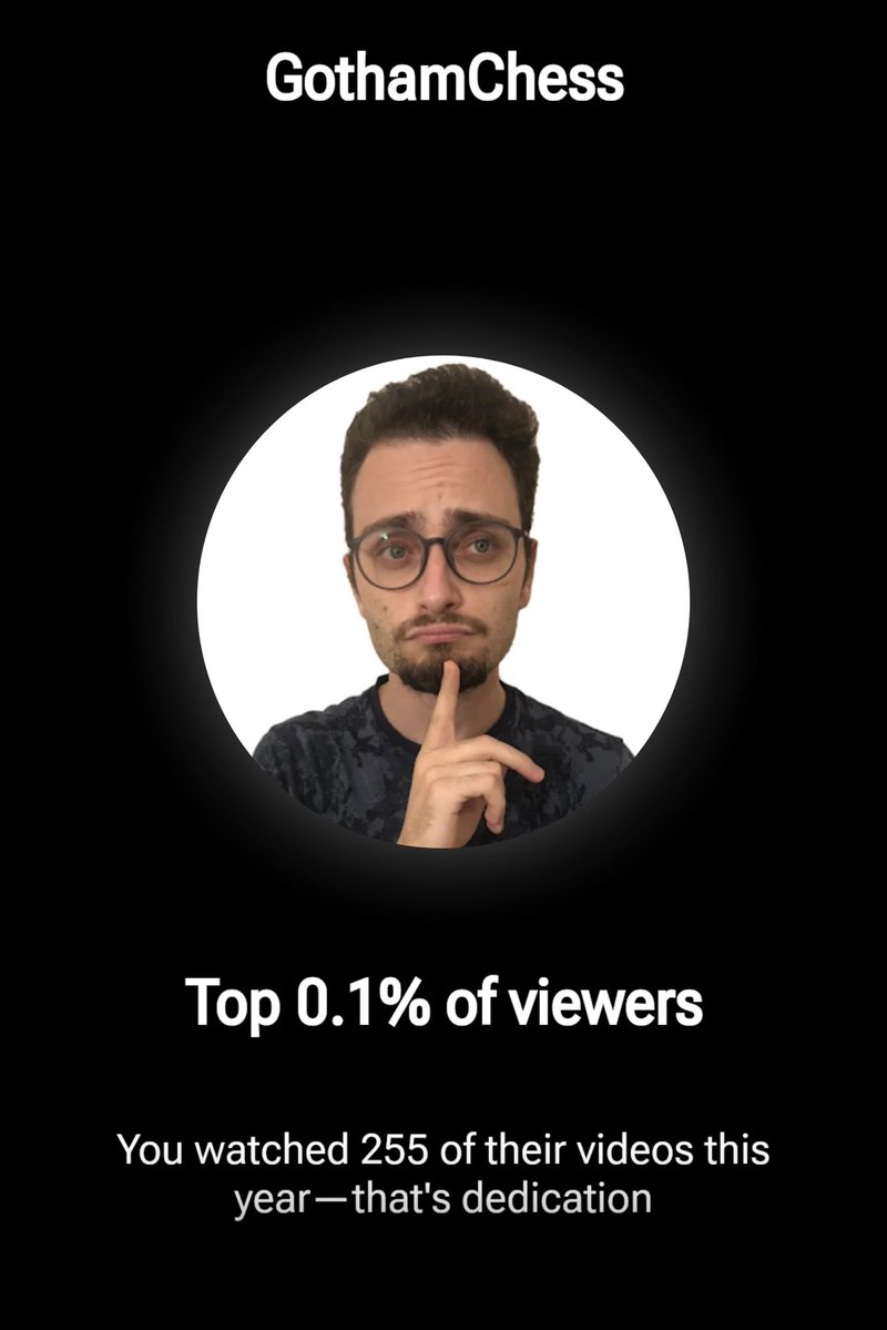 Haldeon's tweet image. 4 out of 5 of my top watched channels are chess based! Hello @GothamChess @amanhambleton @chessbrahTV @IM_Rosen Still 500 elo btw :D #chesstutorials #chessbeginner #chess