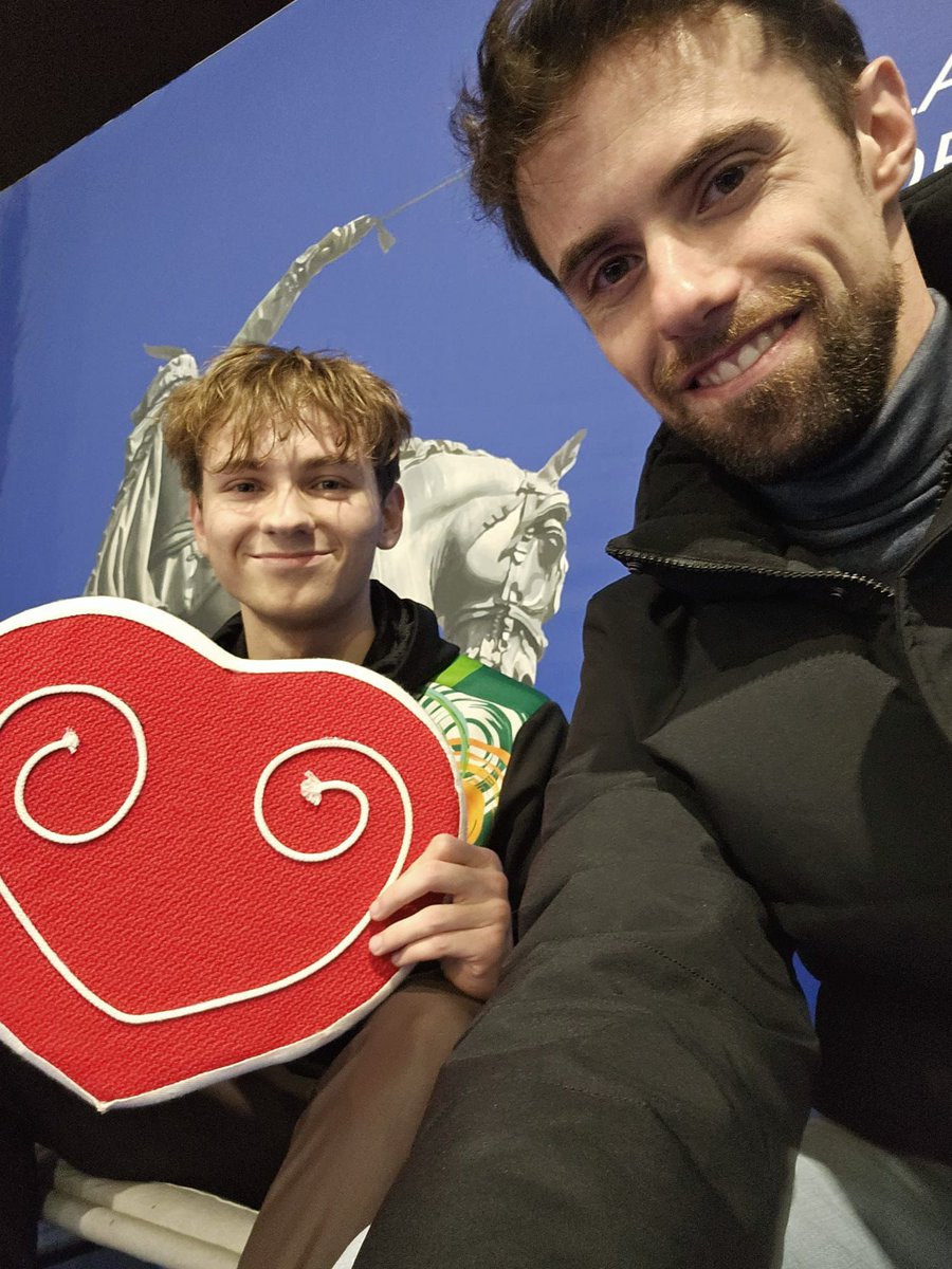 ❤️ 

Dillon Judge 🇮🇪 is in 22nd place after the Golden Spin of Zagreb 🇭🇷 men’s short programme. ☘️ ⛸️ 

#TeamIreland | #FigureSkating