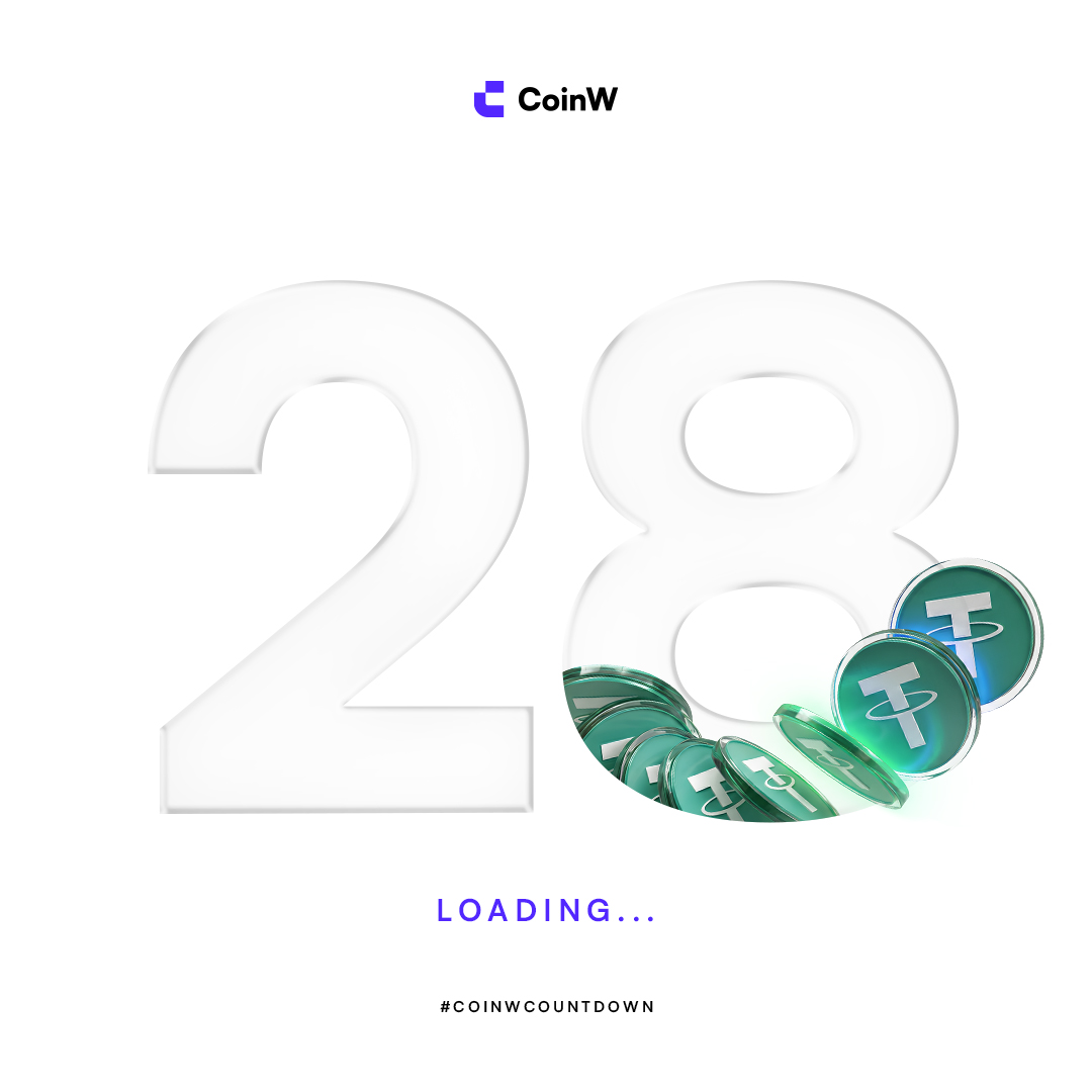 CoinW_Africa's tweet photo. 28 days to goπ₯π#CoinWCountdown https://t.co/6mvjQj7MtK