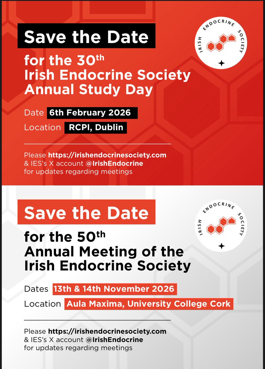 Irish Endocrine Society tweet media