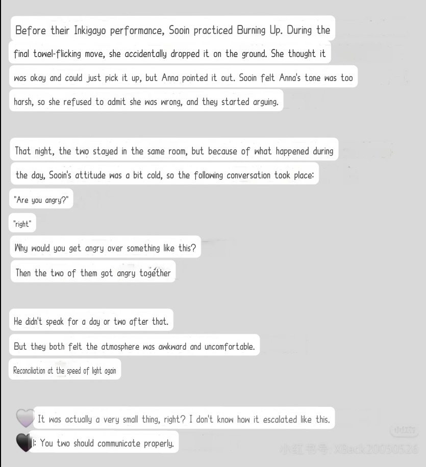 anna_usachan's tweet photo. Reasons why Sooinna fought https://t.co/wsi0dveLXX