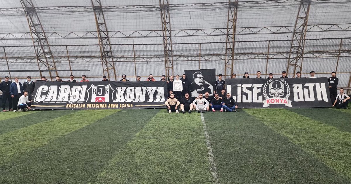 Çarşı Konya/Lise BJk Konya olarak halısaha organizasyonumuzu gerçekleştirdik.
Kazanan Beşiktaş oldu 🦅