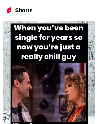 Getting categorically called out by YT recommendations