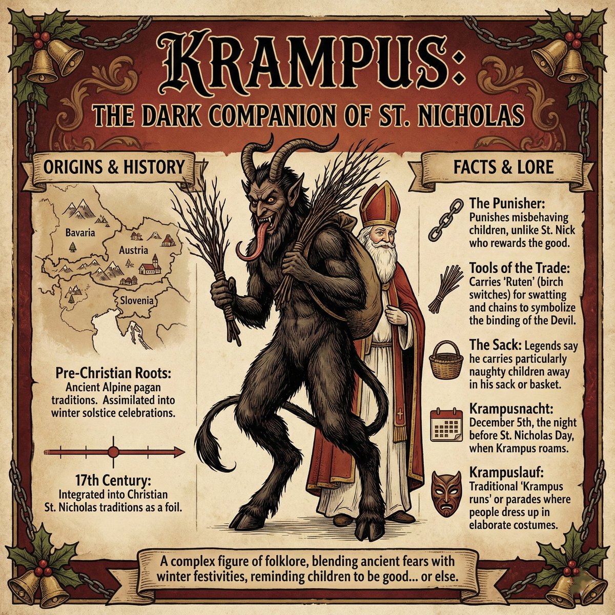 SlappedHam's tweet image. Happy Krampusnacht! 😈🎅