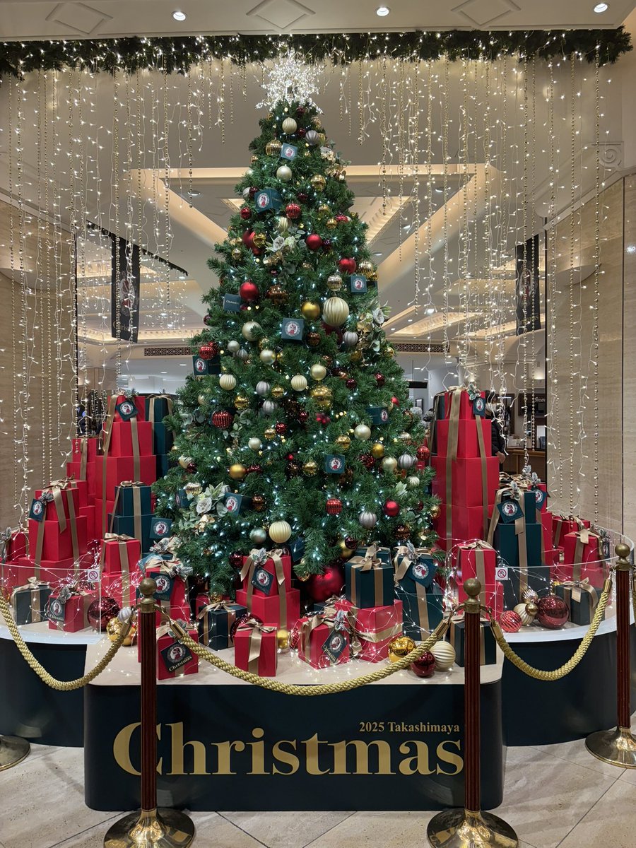 今日からアドベントツリーやります🎄
12/5のツリーは高島屋難波店さんの。

#アドベントカレンダー2025 
#クリスマスツリー　#tree #楽しんだもん勝ち