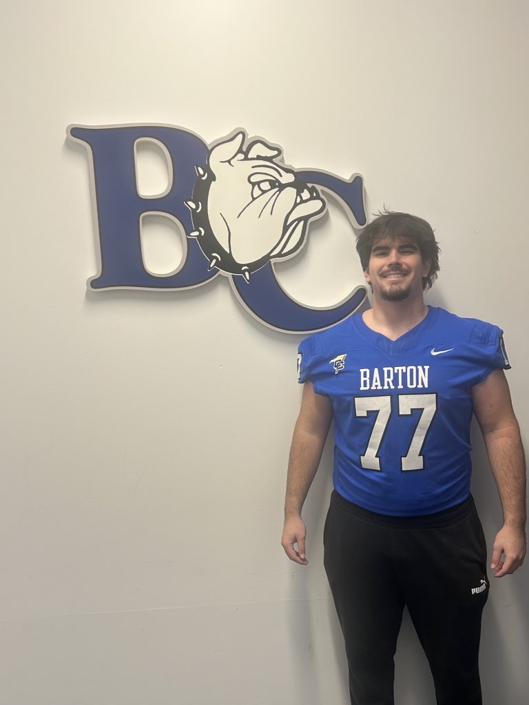 After a great visit and conversation I’m blessed to earn an offer from Barton College!! <a href="/coach_cavery/">Cameron Avery</a> <a href="/hester_chip/">Chip Hester</a> <a href="/GMC_Football/">GMC Football</a>