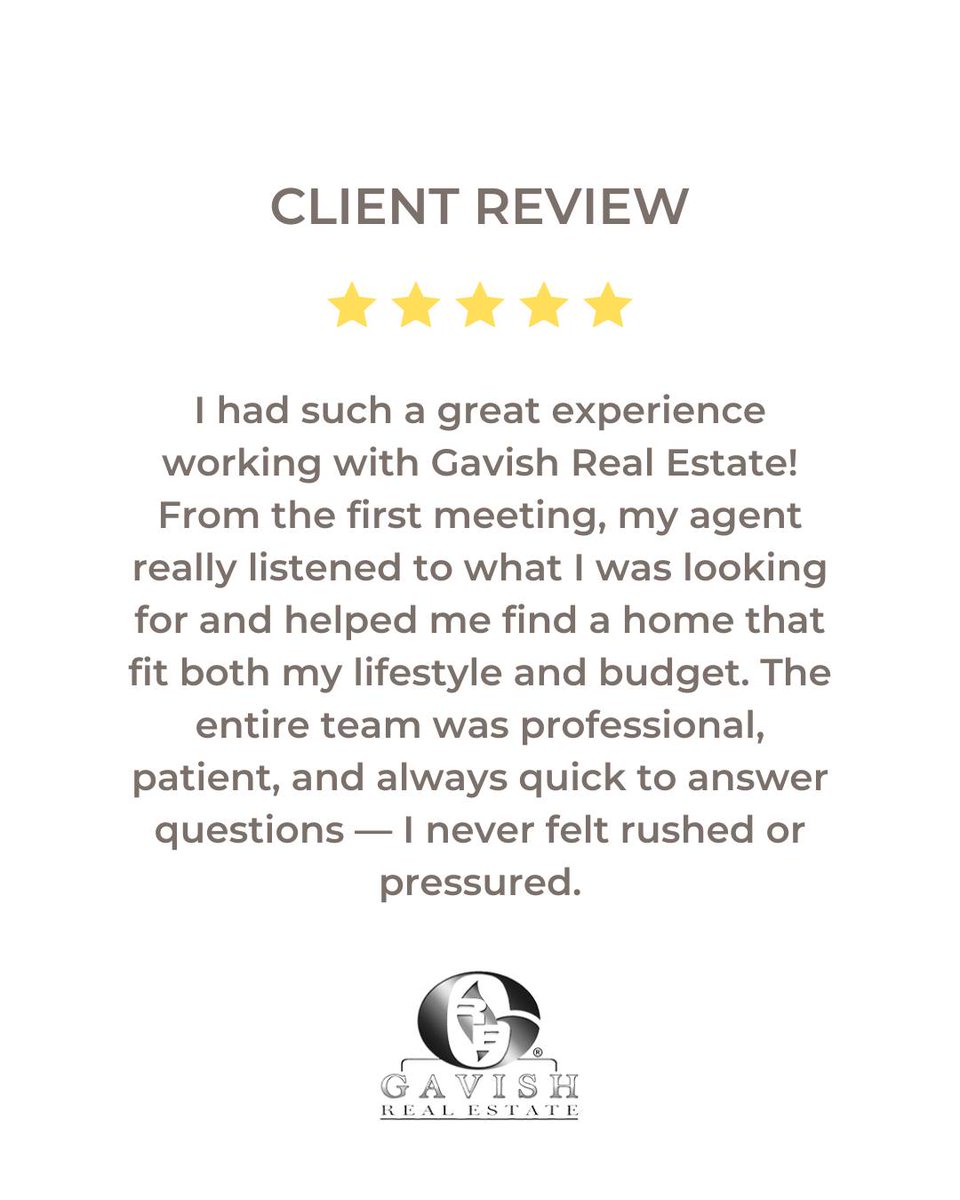 GavishRealEstat's tweet photo. Thank you for choosing Gavish Real Estate! 🏠✨

https://t.co/iUyCqIAhQ8

#ThankYou #ClientReview #ThankYouForTheReview #HappyClients #RealEstateReviews #GavishRealEstate #LasVegasRealEstate #ClientAppreciation #CustomerLove #HomeBuyerExperience https://t.co/XXbUzFBGrk
