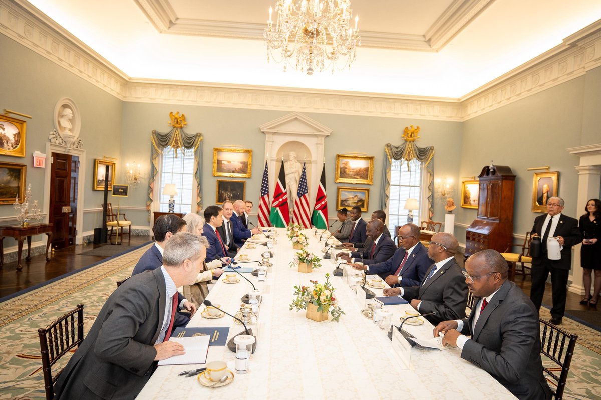 MusaliaMudavadi's tweet photo. Kenya and the United States have entered a new chapter in our long-standing partnership by signing a strategic Health Cooperation Framework, through which the US Government will invest KES 208 billion, equivalent to USD 1.6 billion, over the next five years. This marks the first agreement of its kind between the @realDonaldTrump Administration and an African nation, underscoring Kenya’s growing leadership in shaping modern, self-reliant health systems on the continent.

This new framework places Kenya at the centre of decision-making, promoting government-led, sustainable and accountable national health structures aligned with Vision 2030, Universal Health Coverage and the Bottom-Up Transformation Agenda. It replaces previous donor-driven models and elevates a collaborative, Government-to-Government approach focused on long-term resilience.

Together with US Secretary of State @SecRubio, I signed the Funding Mechanism that aligns with the America First Global Health Strategy released in September 2025, which prioritises efficiency, reduced dependency and strengthened bilateral agreements that safeguard the shared interests of both nations. Through this Cooperation Framework, the United States will channel support directly into Kenyan systems such as the Social Health Authority, the Digital Health Authority and KEMSA, reinforcing transparency, sustainability and national ownership.

The Framework also paves the way for the absorption of 515 laboratory professionals and 13,293 healthcare workers into the Kenyan public service by 2028. It includes a jointly developed Co-Financing Plan covering laboratory systems, surveillance, workforce strengthening and essential health commodities. In addition, Kenya will progressively assume responsibility for procurement and distribution of key commodities through KEMSA by December 2026.

The United States’ contributions are tied to Kenya’s ongoing commitment to increase both National and County health budgets annually, with allocations of KES 10 billion in FY 2026/27, KES 20 billion in FY 2027/28, KES 35 billion in FY 2028/29 and KES 50 billion in FY 2029/30. By 2031, Kenya will fully take over the health commodities and human resource support currently funded by the US, totaling KES 18 billion, or USD 141 million.

Through this landmark agreement, Kenya strengthens its National Health Sovereignty, deepens alignment with national priorities including BETA, UHC and Vision 2030, and enhances workforce capacity, supply chain integrity and national laboratory systems. It is a decisive step toward a future where Kenya owns, drives and sustains a world-class health ecosystem for its people.