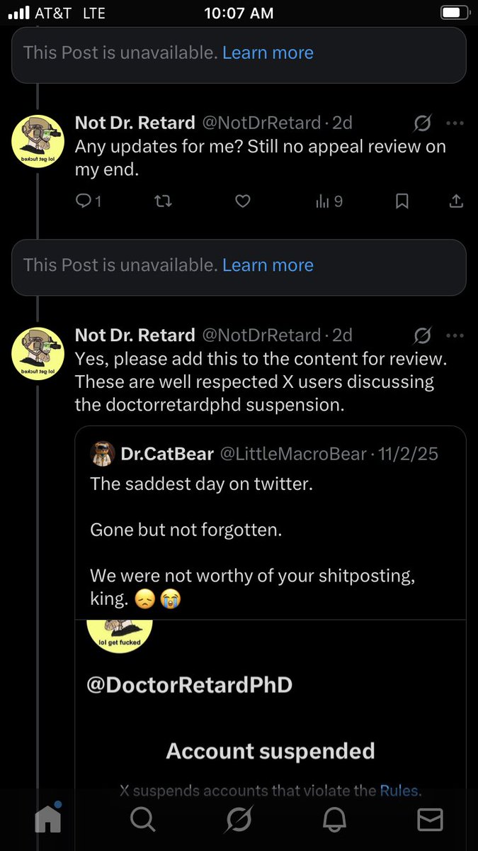 Not Dr. Retard tweet media