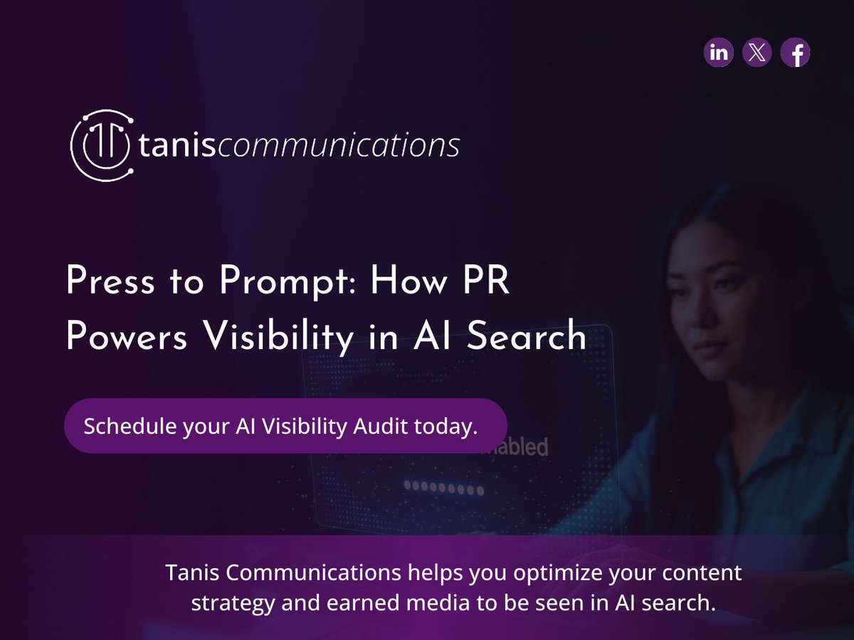 Taniscomm's tweet image. #Substack is no longer just a newsletter platform; it’s becoming a high-value earned-media channel. Since LLMs crawl open, high-engagement content, newsletters and blogs with real audience interaction are signals of authority. Tanis can help with your Substack strategy. #PR #GEO