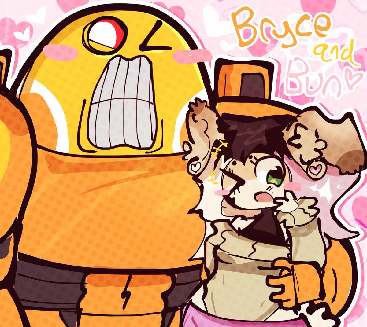 SlushieBun's tweet photo. 𐙚 ‧₊˚ ⋅ 
                   ദ്ദി◝ ⩊ ◜) Showcase of all my Bryce Yume art!! 

Artists tagged to each piece (  ≧ᗜ≦) ₊˚⊹♡
      ₊˚⊹♡
Third was drawn by @/miiradrawz! 🩷
#yume #spaceking https://t.co/VZrfjYYLnj