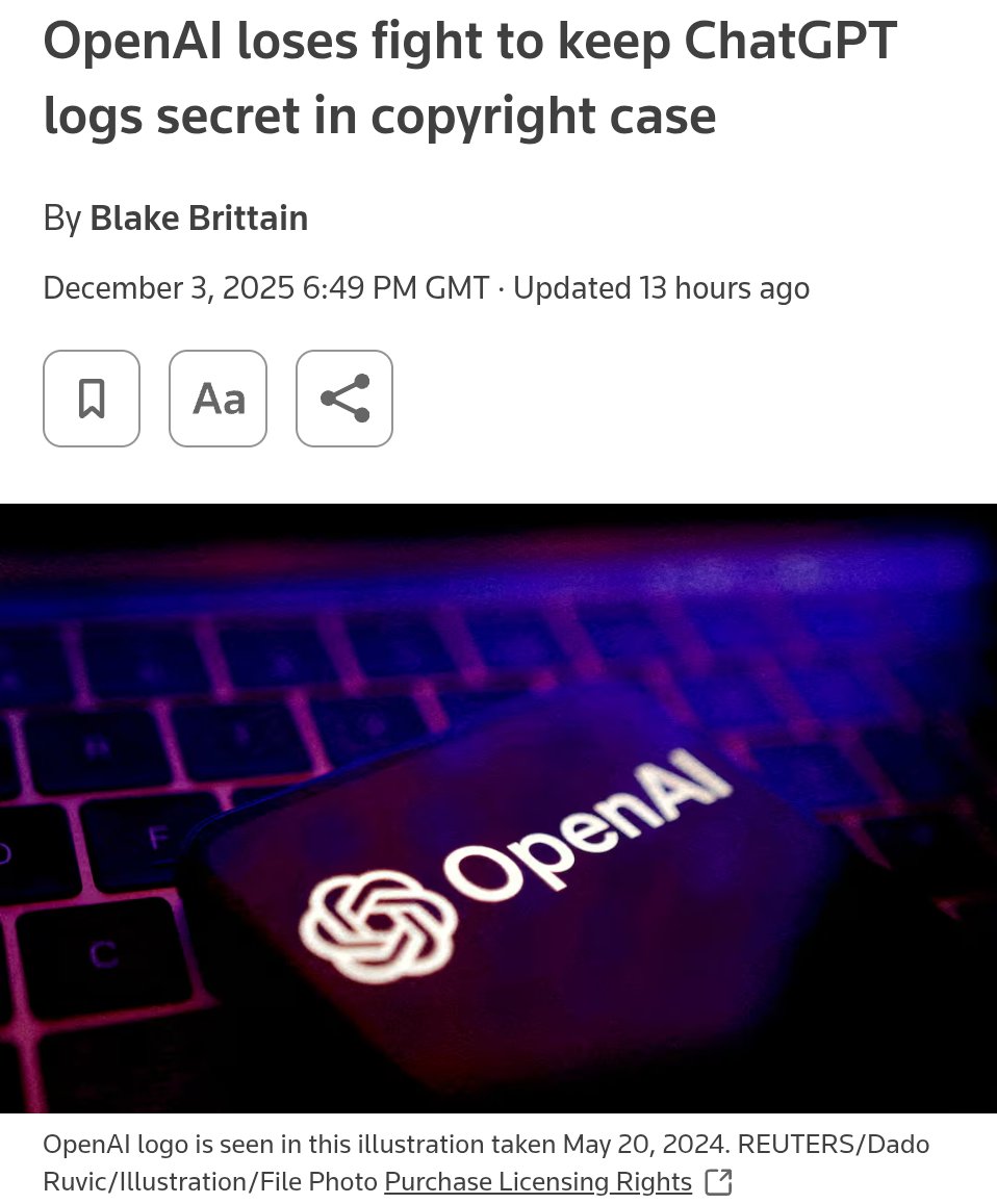 Reuters article screenshot