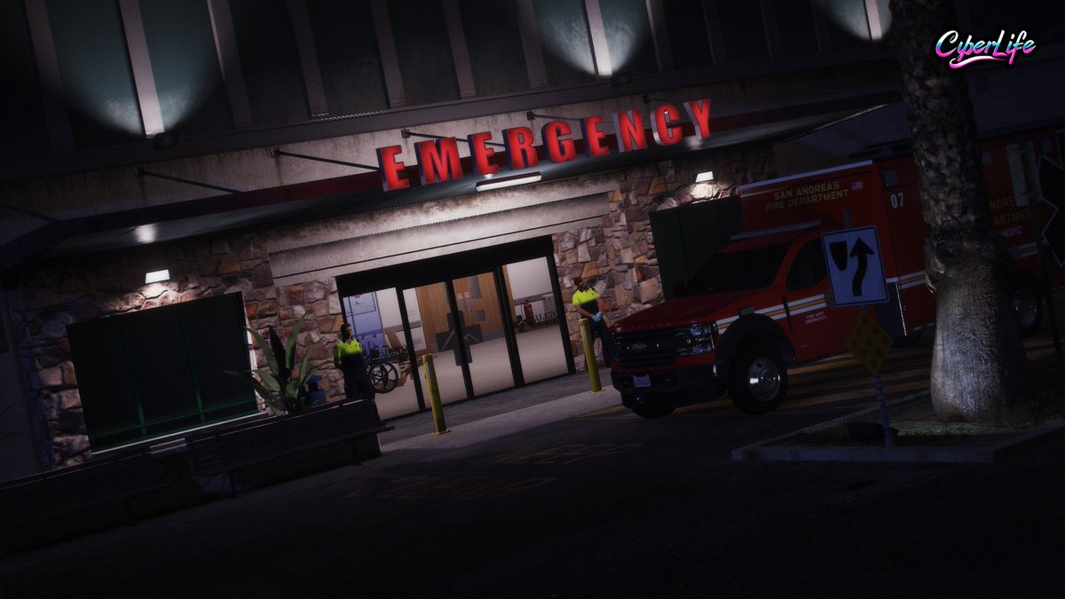 CyberLifeCorp's tweet image. En el norte, lejos del ruido de Los Santos, las emergencias también laten fuerte. El Paleto MED sigue siendo el corazón de la costa. 🚑✨

Únete al rol médico y deja huella 👉 discord.gg/wBUzxj2sKd

#LSFD #EmergenciaEnCurso #LosSantos  #EnDesarrollo #SirenasActivas #PaletoMED