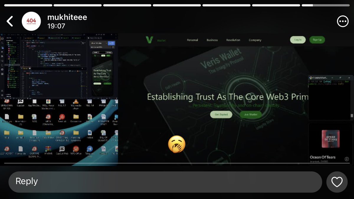 irhayeElvis's tweet image. Bro ski @mukhiteee be cooking something 🍾🍾🍾 
#WebDesign
#webappsdevelopment