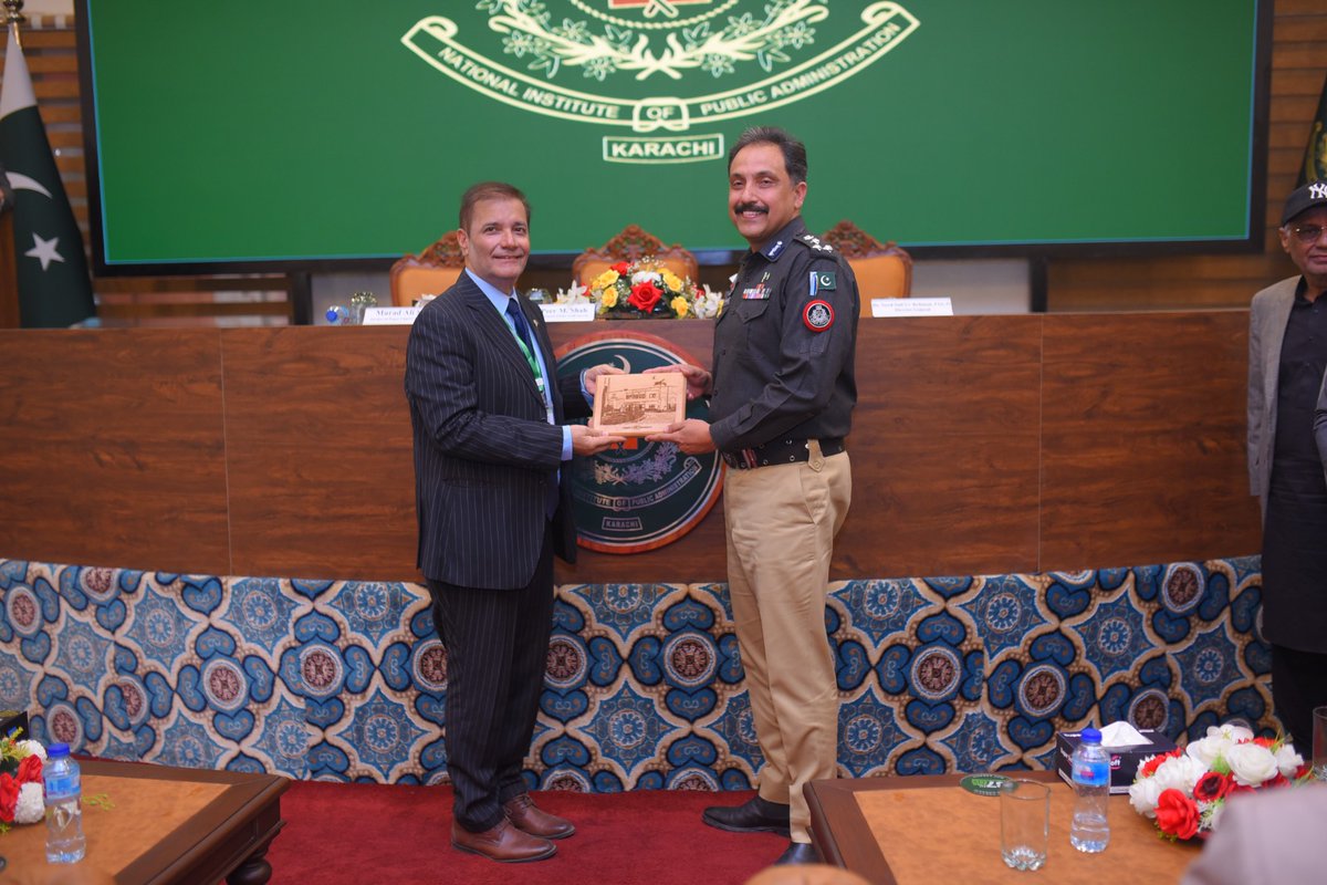 DrSyedSaif's tweet image. Today in National Institute of Public Administration (NIPA) Karachi, Pakistan Mr Peer Muhammad Shah, DIG Traffic &amp;amp; Mr Murad Soni , Chairperson CPK visited &amp;amp; planted trees to develop an Urban Forest in NIPA, Karachi 

#GreenKarachi
#GreenPakistan
#karachi
#nipakarachi