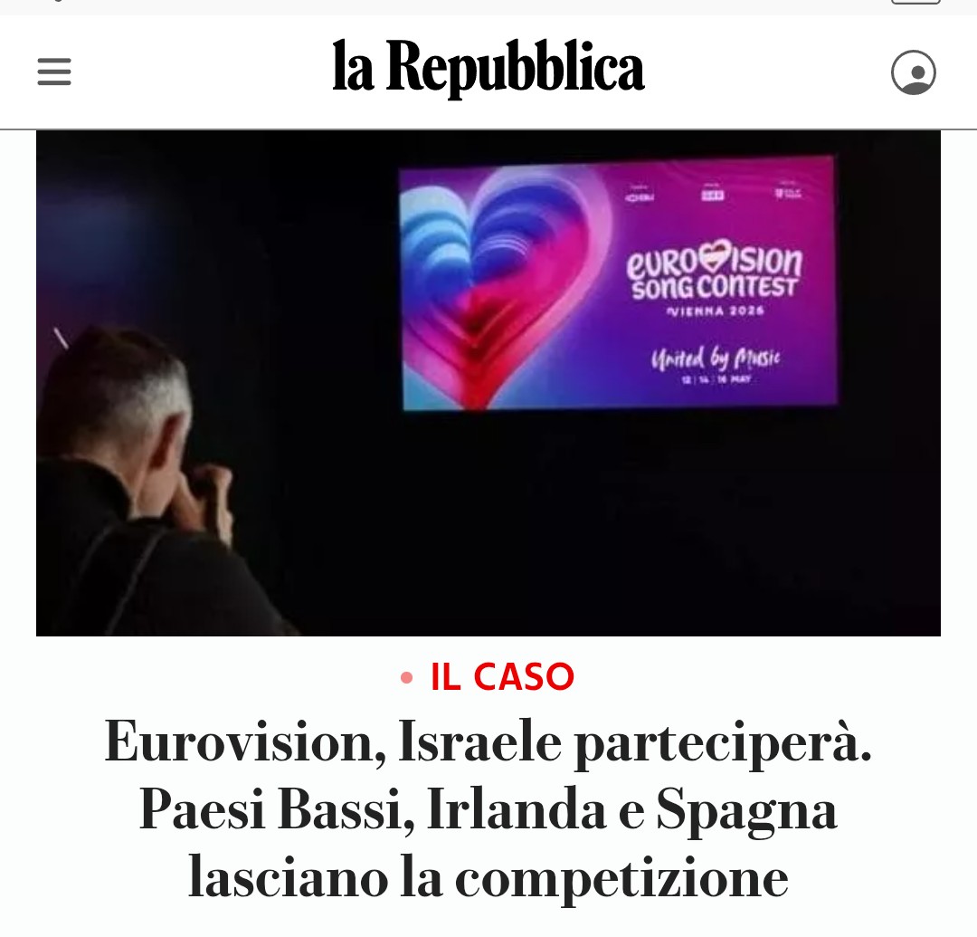 Figurati... 
Lo Stato occupante e terrorista di Israele può tutto, nessuno deve mettersi di mezzo, loro sono i predestinati, per loro non vale il diritto internazionale né altro. 🤬
Onore a Paesi Bassi, Irlanda e Spagna, Paesi con DIGNITÀ e schiena dritta, non come i ns patrioti