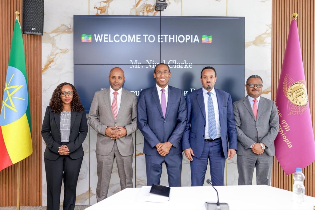Excellent discussions with Ethiopian Minister of Finance Ahmed Shide <a href="/MoF_Ethiopia/">Ministry of Finance - Ethiopia</a>, Central Bank Governor <a href="/EyobTolina/">Eyob Tekalign Tolina(PhD)</a>, and Minister <a href="/FitsumAdela/">Fitsum Assefa Adela</a> on Ethiopia’s ambitious homegrown economic reforms which have begun to deliver tangible benefits for its people.