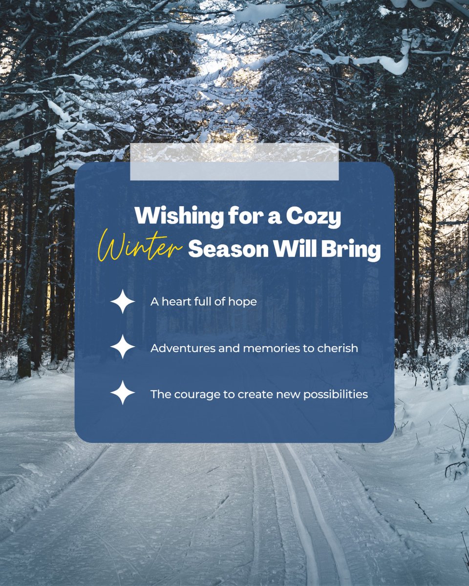 RdpDoc1's tweet photo. As winter's chill sets in, let's embrace fresh ideas, memorable experiences, and the joy of limitless opportunities. Cheers to a truly enchanting season! ❄️🌨️ https://t.co/r5brQZpxwb