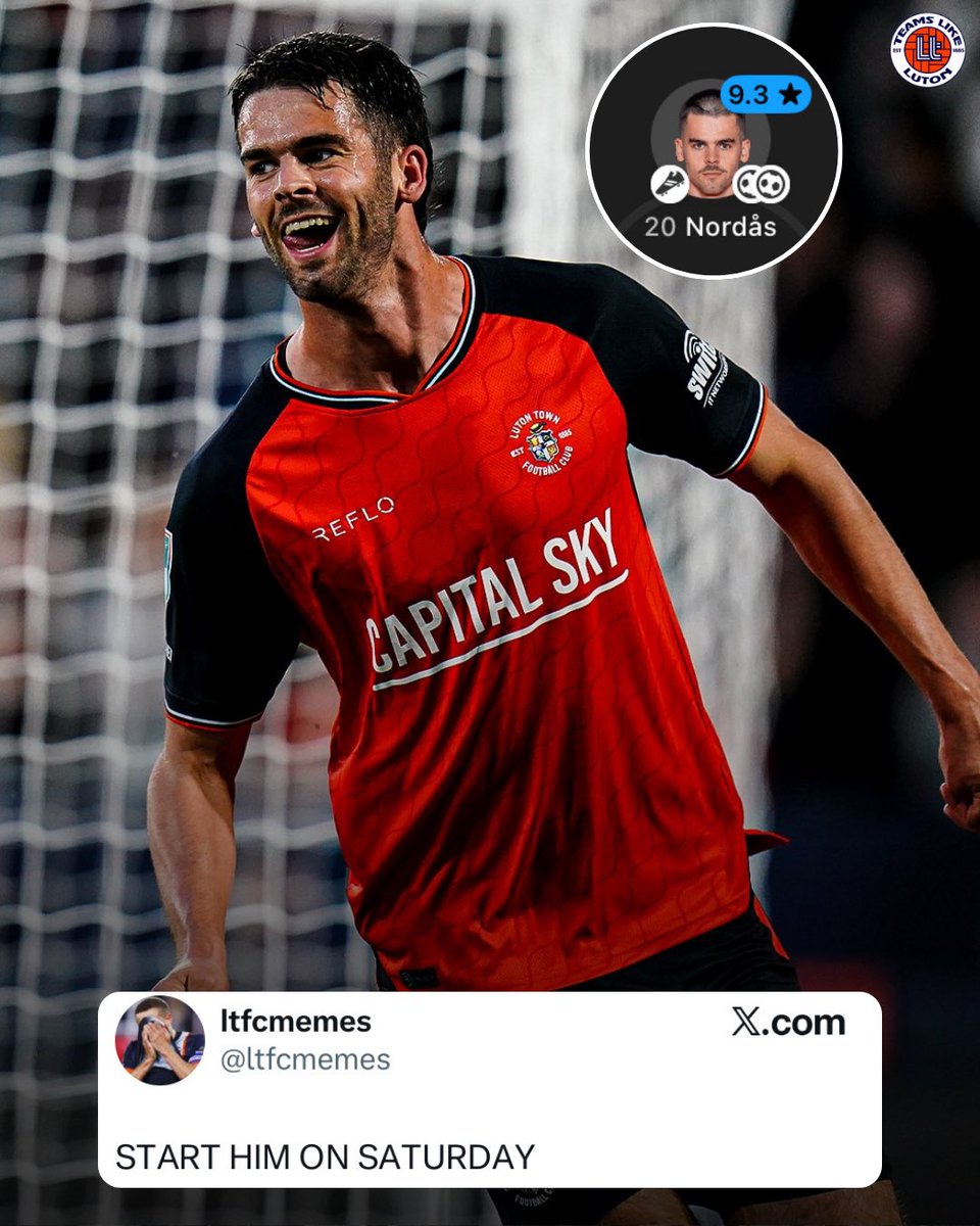 TeamsLikeLuton tweet media