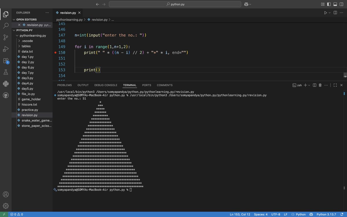 alien_xnip's tweet image. revised some loops questions today...