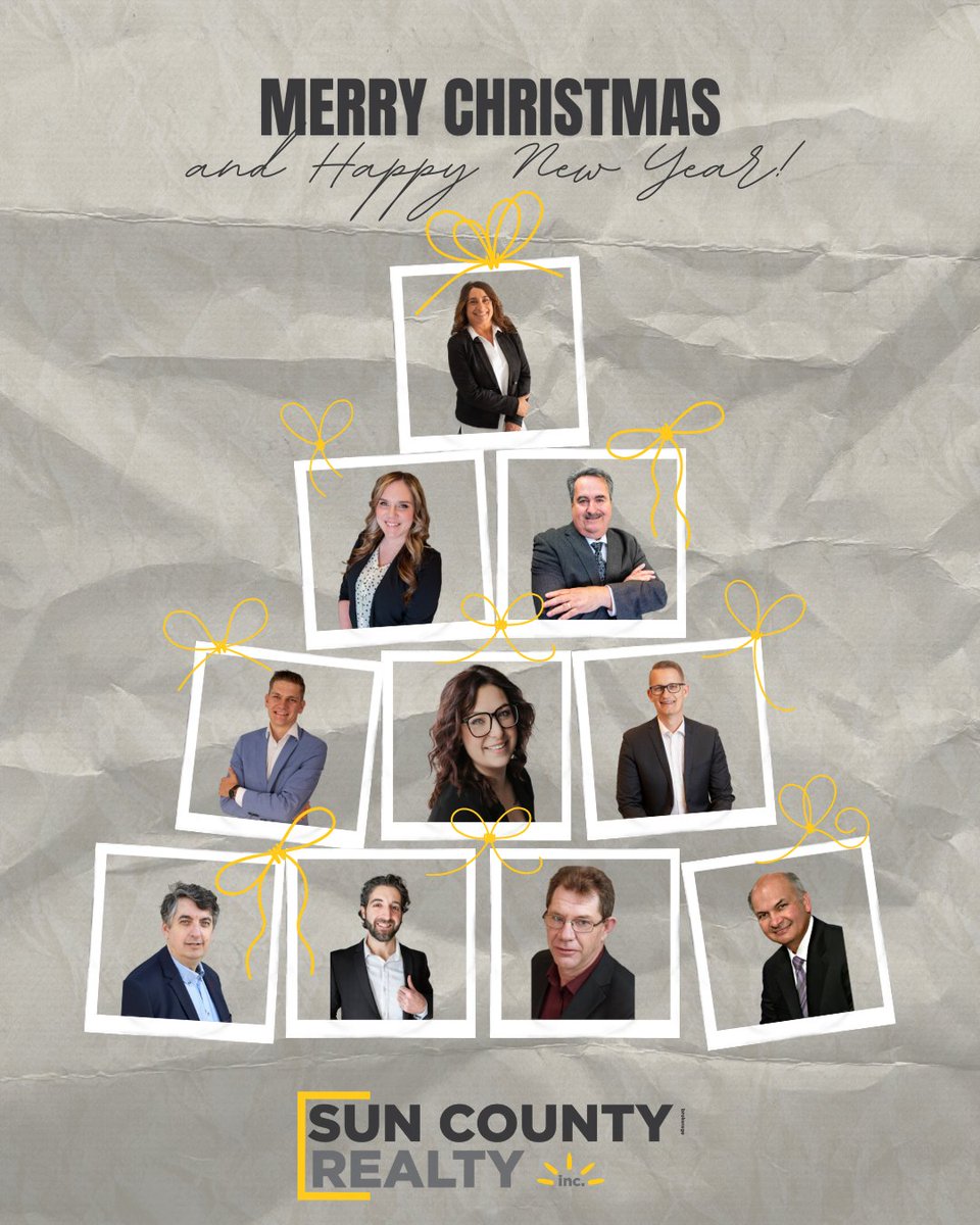 SunCountyRealty's tweet image. 🎄 Merry Christmas &amp;amp; Happy New Year from our Sun County Realty Inc. family!
Wishing you joy, peace, and a bright 2026 ahead. ✨🌟