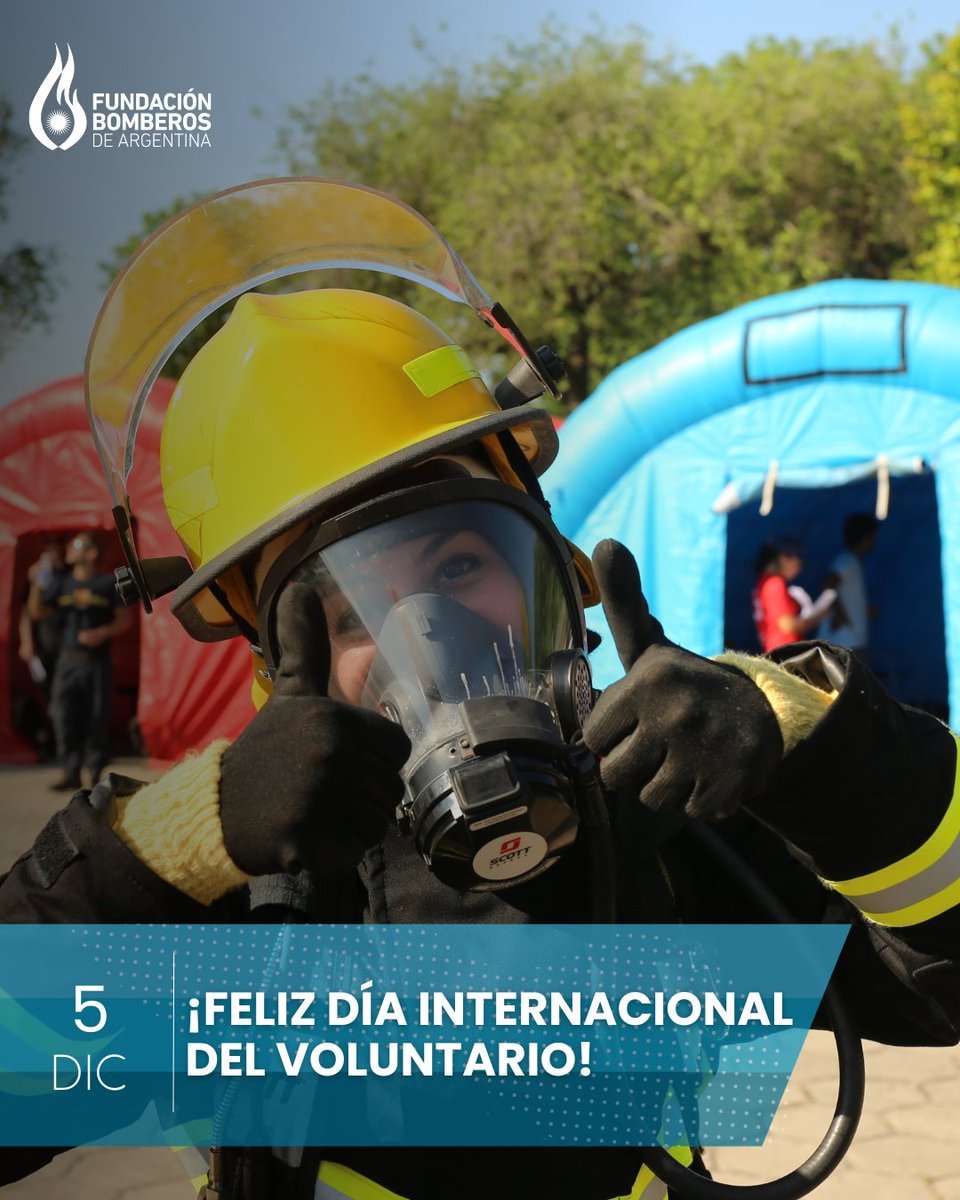 Hoy es una fecha más que especial para dar GRACIAS a todas las personas que dedican su tiempo y energía para lograr un impacto positivo en su comunidad ❤️

👩‍🚒👩‍🚒 Desde Fundación, agradecemos especialmente a los bomberos voluntarios!

¡Juntos somos más fuertes!