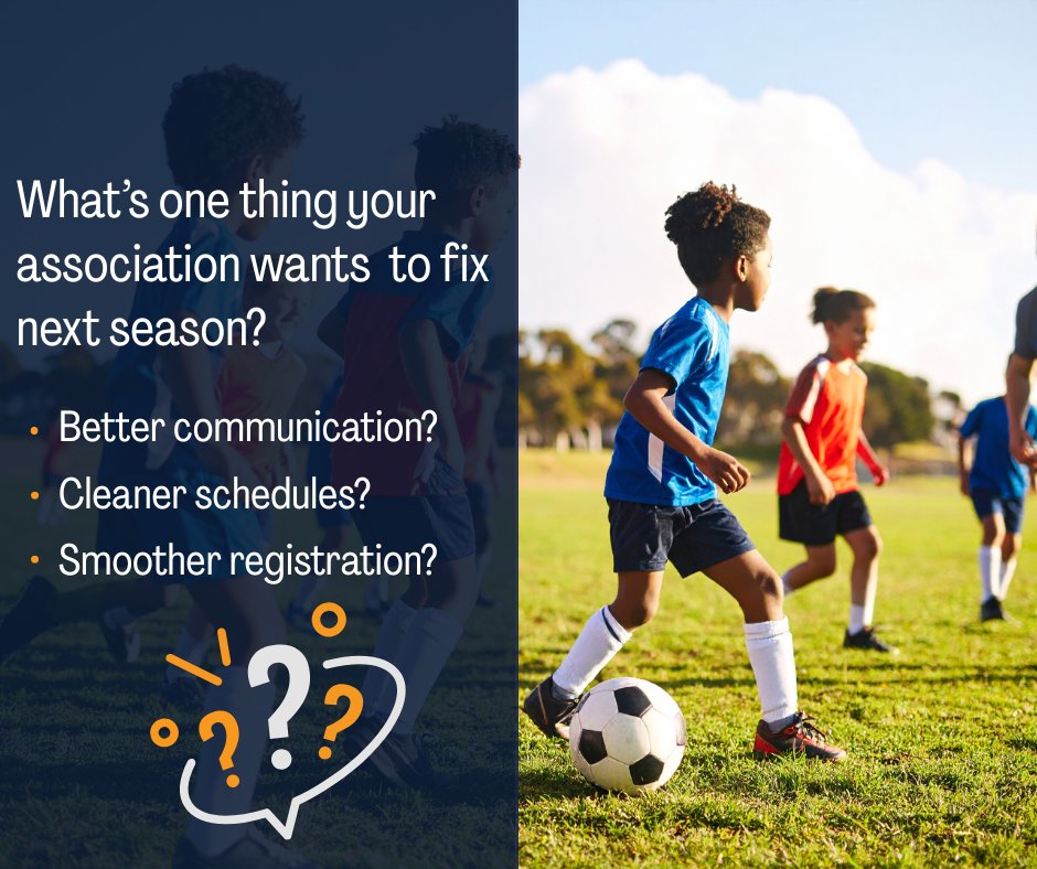 Every season teaches us something.
What’s one thing your club wants to improve before next year?
Tell us your top priority for next season.

#YouthSports #SportsAdmin #RAMPInteractive
#SportsTech #SeasonPrep