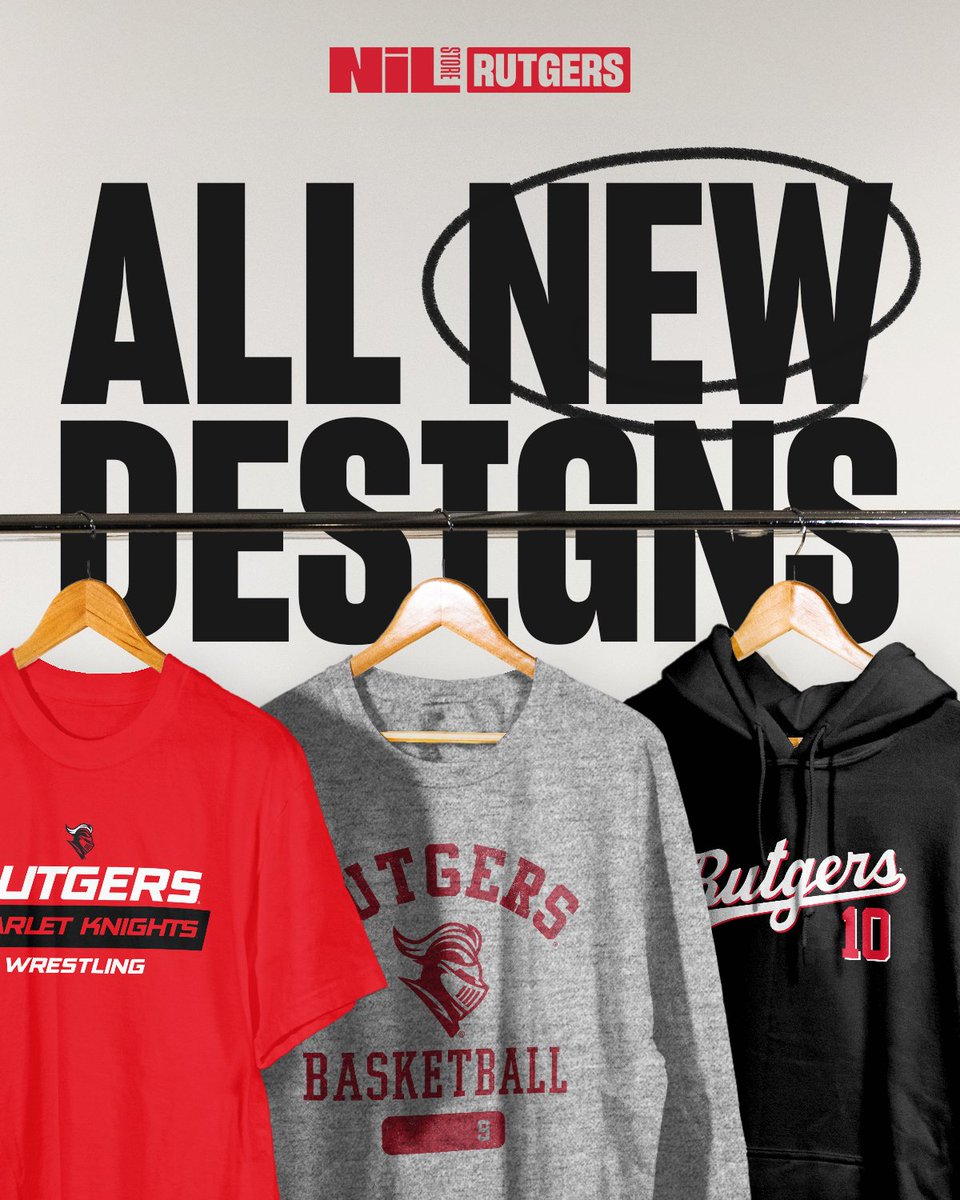Rutgers NIL Store tweet media