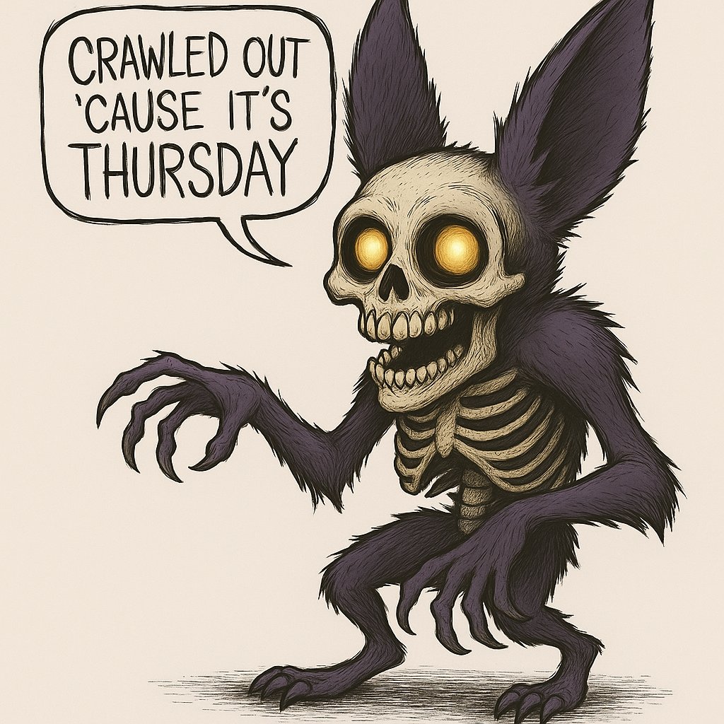 Happy Thursday from the odd side! 💀✨
Swing by Mr. Willy’s Dark Art &amp; Oddities for your daily dose of spooky goodies and strange treasures.

📍 DeKalb, IL
🕖 Open till 7pm
🌐 DarkArtandOddities.com