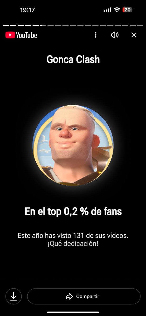 🚨🚨🚨 Ya ha salido el YouTube Recap de este año👀

Si salgo en vuestro top de creadores, mandadme captura por aquí, que me hace mucha ilusión verlas, amigos 💚📸