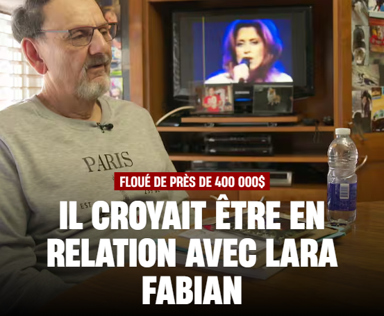 Pat77432407's tweet photo. POUR MIEUX COMPRENDRE L'HOMOKÉBÉKUS

Journal de Montréal, résumé - Fou amoureux, il a vidé ses comptes, s’est endetté et a fini par vendre sa maison.

Au printemps 2025, sa nièce l’a convaincu qu’il s’agissait d’une arnaque.

Trois suspects ont été identifiés par l’organisation française Find my Scammer et un rapport a été remis à la Sûreté du Québec, qui enquête.

« Je suis ruiné complètement », conclut le retraité floué de tout.Un retraité de Shawinigan, Gérald Trahan (68 ans), a perdu près de 400 000 $ en 18 mois après être tombé amoureux d’une fausse Lara Fabian sur les réseaux sociaux.

Fan de la chanteuse depuis 1994, il a été contacté à l’automne 2023 par un faux compte qui l’a rapidement fait basculer sur Telegram. 

La prétendue Lara Fabian lui a déclaré son amour, promis de divorcer et de vivre avec lui à Paris, tout en lui réclamant sans cesse de l’argent :

150 000 $ pour les frais de divorce
15 000 $ pour un orphelinat
6000 $ pour un piano
15 000 $ pour son nouvel album, etc.

https://t.co/AGEkdReKI3