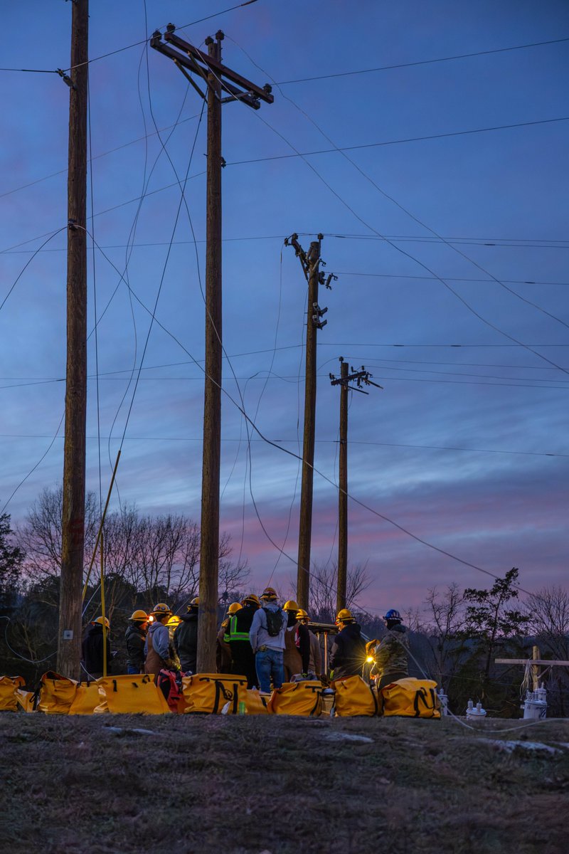 Despite the chilly temps ❄️, Storm Night was a success! Way to go to all the students who worked together to rebuild their lines! Next up, Rodeo and Graduation!