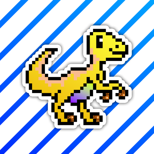 PixelSalesBot's tweet photo. 📈 PixelSaurus® Claw #0935 [Rare] was just MINTED for 0.03 Ξ! 
https://t.co/gWQec2JGKa

Congratulations to 'CEB843'! 🎉🦕🦖🌋

MINT YOUR PixelSaurus® #nfts 👇
✨ https://t.co/EmNP1EpLkq https://t.co/6MsjZBqA1a