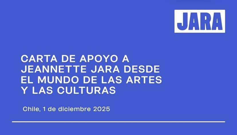 baradit's tweet image. 230 personajes de la cultura llaman a votar por Jara y rechazar a Kast.

6 premios nacionales de literatura
1 premio nacional de artes
1 premio nacional de periodismo
1 premio nacional de humanidades

Escritores, cineastas, poetas, arquitectos, directores de teatro, actores y…