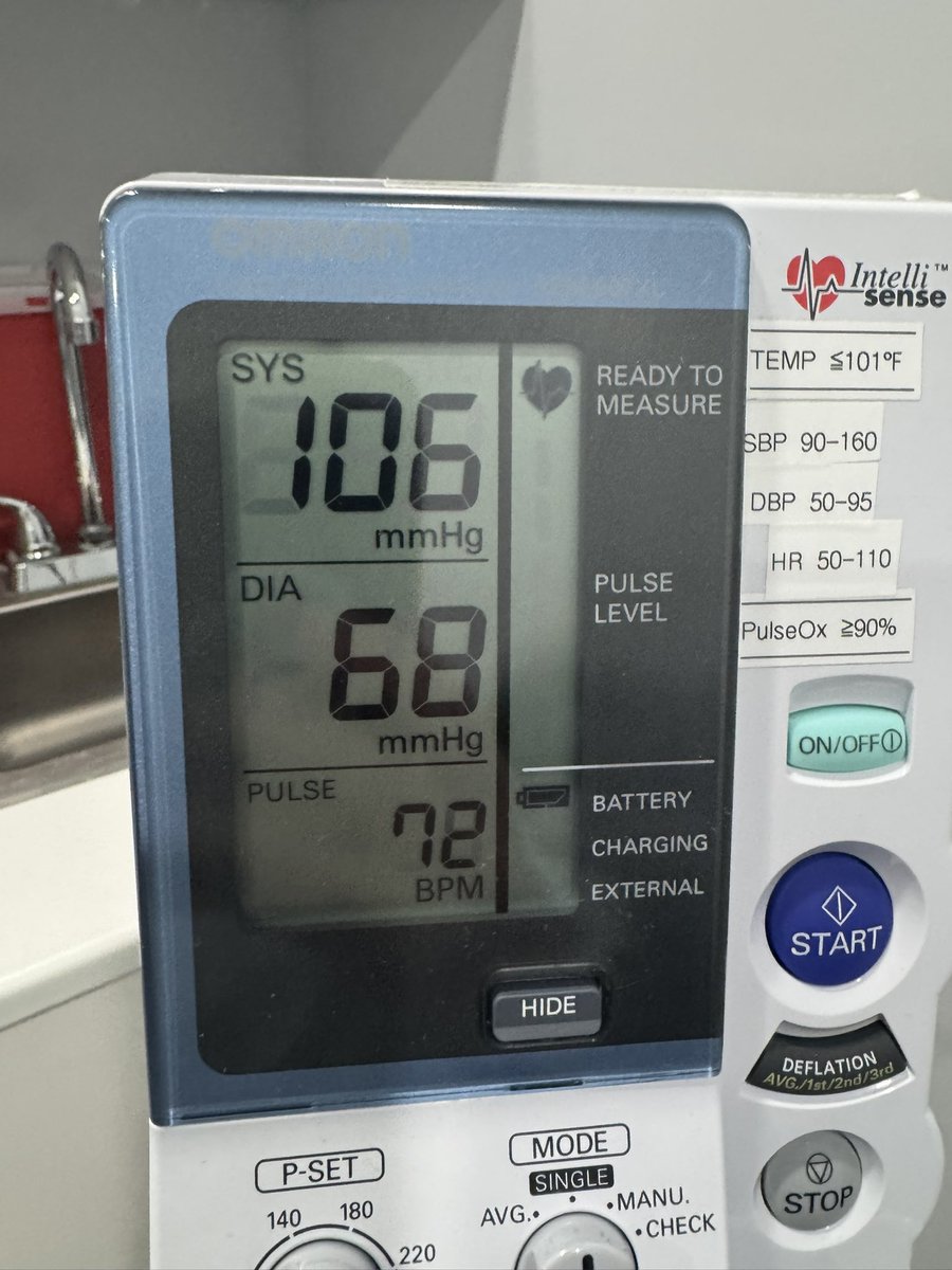 “Blood pressure of a teenager” said the nurse.  I plan to live forever.