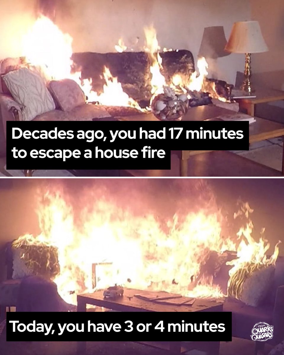 AAMunro's tweet photo. House fires burn faster today — sometimes giving you only 3–4 minutes to escape. Check your alarms, know your plan, and make sure your home insurance reflects modern risks. Safety starts long before the flames do!

From @QuarksQuasars #FireSafety #Insurance https://t.co/tj7Qz6FQAI