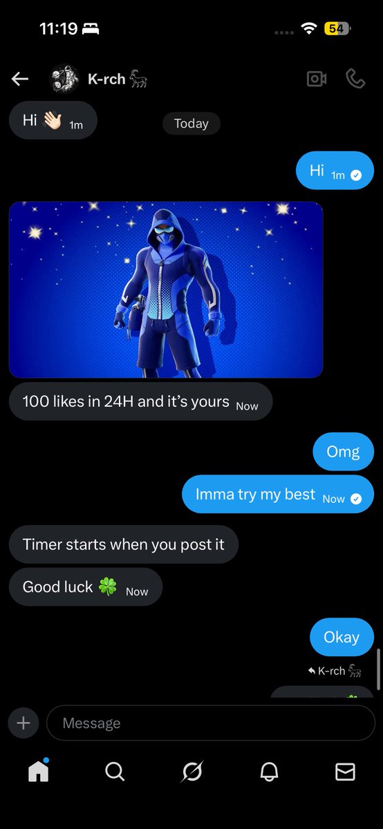 altz3tr's tweet photo. Guys please help me out @krch852 gave me a like goal of 100 likes in 24 hours for freedriver skin, LIKE UP! https://t.co/GrDxUuIII0