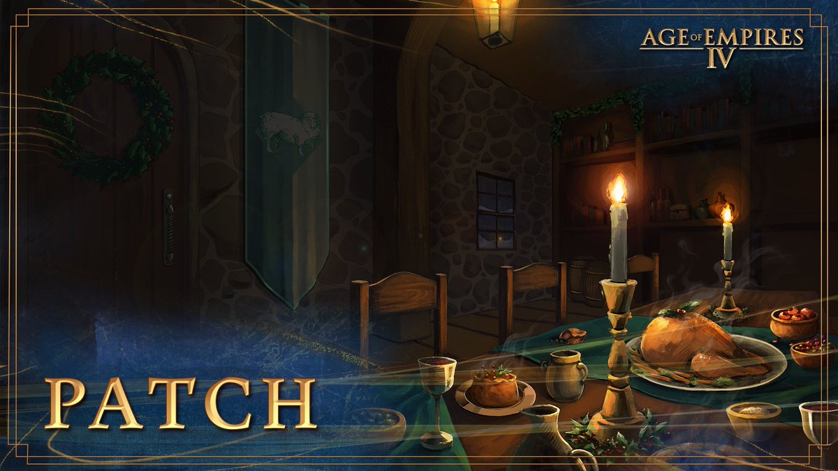 We're getting a head start on the upcoming new year with the latest #AgeofEmpiresIV patch! ☃️ aoe.ms/AgeIV-Patch-15…

Highly anticipated balance changes and fixes are now live for the Dynasties of the East civs and the Crucible, and the next Seasonal Event starts December 5th.