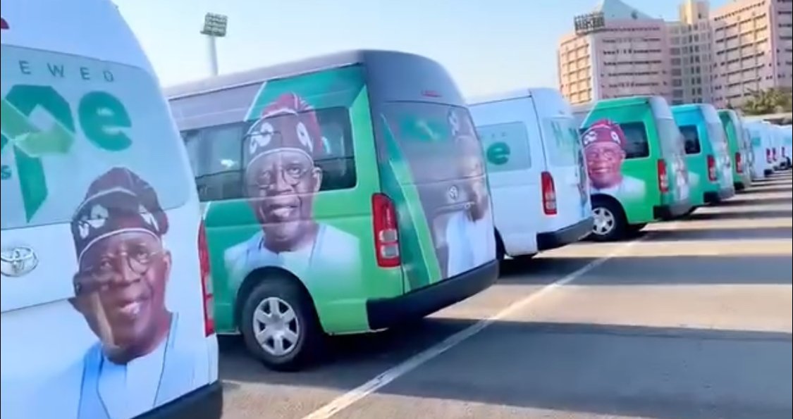Why is Tinubu not using CNG buses ?