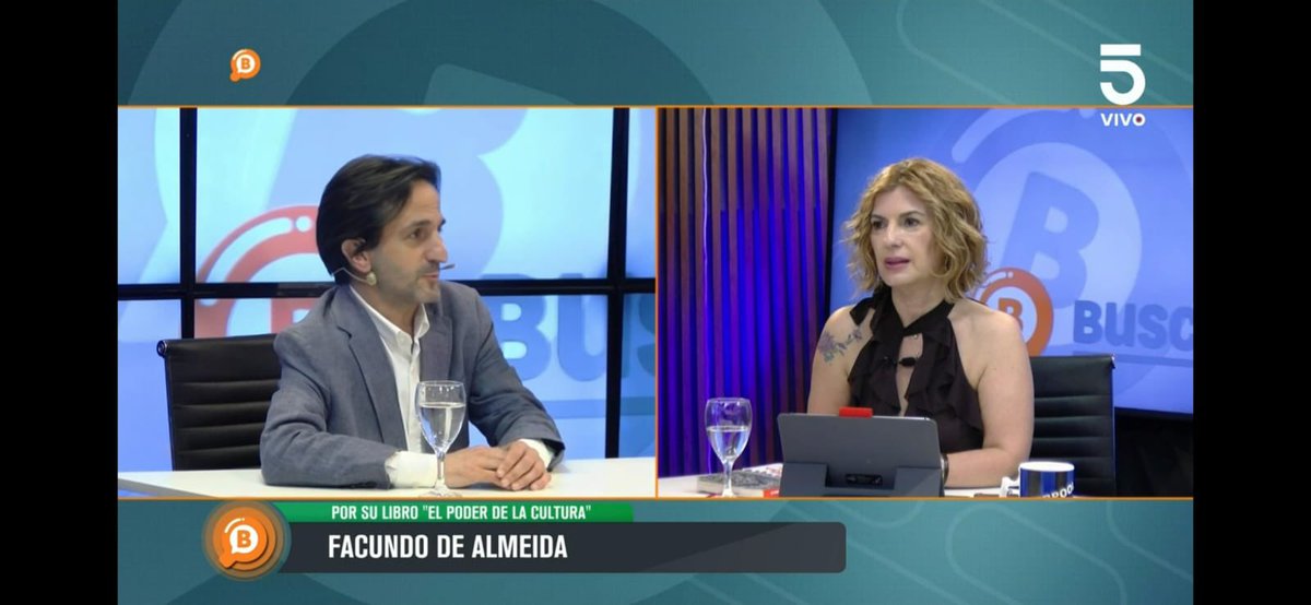 buscadorestv's tweet image. 📌 “Se piensa que aquellos países que tienen poder económico y militar no necesitan utilizar la cultura como herramienta, y descubrimos que si y con mucha potencia.” @facundodeal