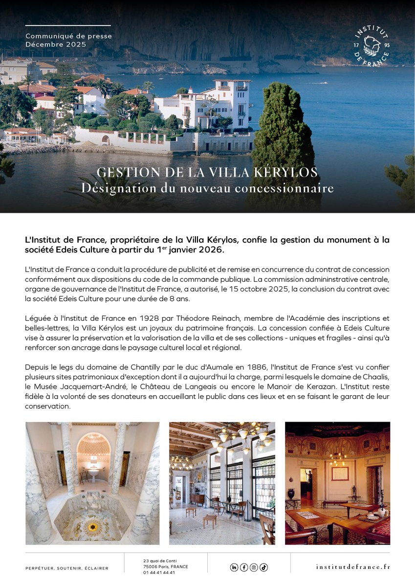 In memoriam Bertrand Reinach et sa famille tweet media