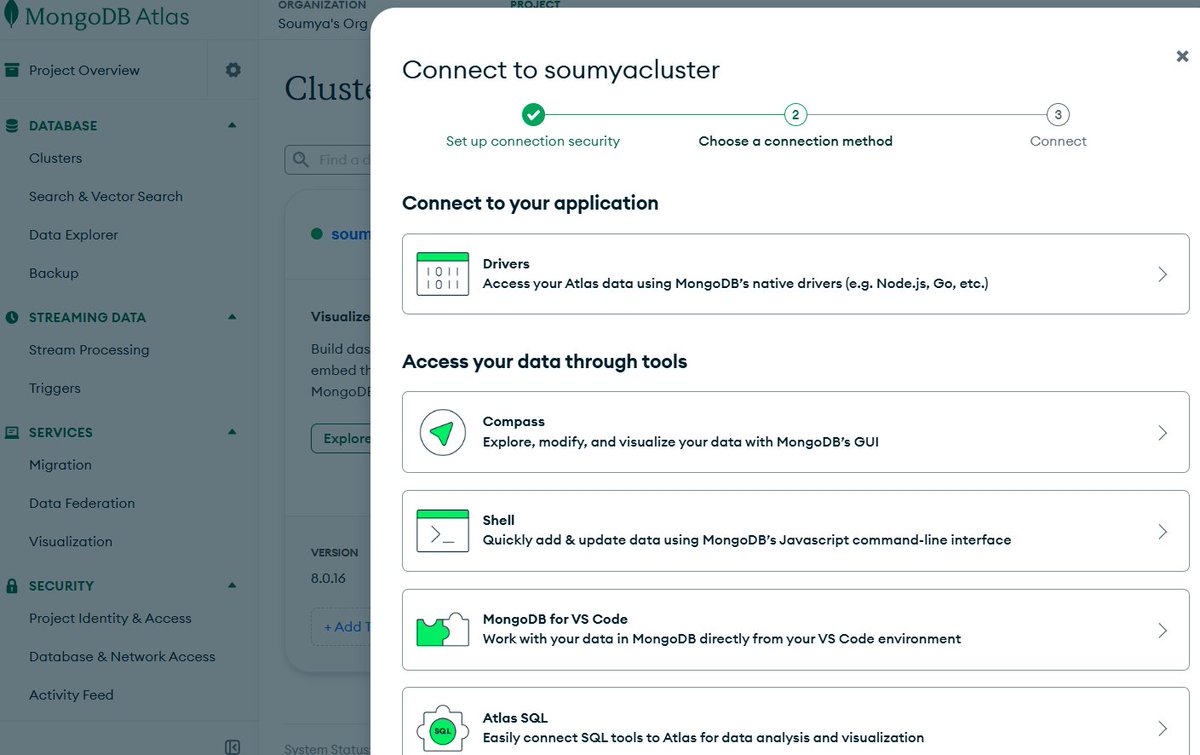 FiercelySoumya7's tweet image. aah shit here we go again setting up mongo reopening after long time🥲
#mongodb